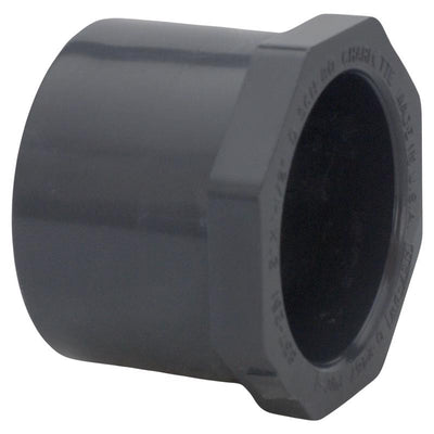 Charlotte Pipe Schedule 80 3/4 in. Spigot X 1/2 in. D Slip PVC Reducing Bushing