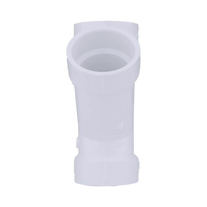 Charlotte Pipe Schedule 40 1-1/2 in. Hub X 1-1/2 in. D Hub PVC Double Wye