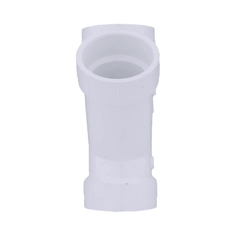 Charlotte Pipe Schedule 40 1-1/2 in. Hub X 1-1/2 in. D Hub PVC Double Wye