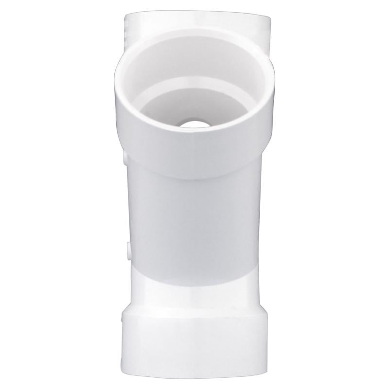 Charlotte Pipe Schedule 40 3 in. Hub X 3 in. D Hub PVC Double Wye