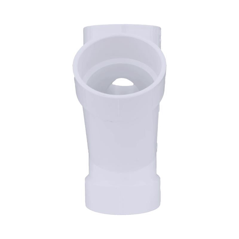 Charlotte Pipe Schedule 40 4 in. Hub X 4 in. D Hub PVC 15 in. Double Wye