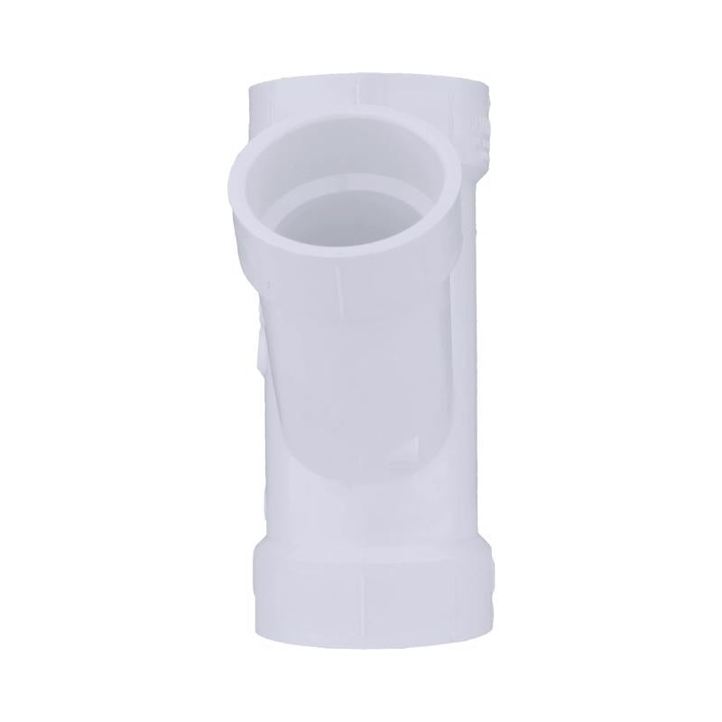 Charlotte Pipe Schedule 40 2 in. Hub X 2 in. D Hub PVC Double Wye