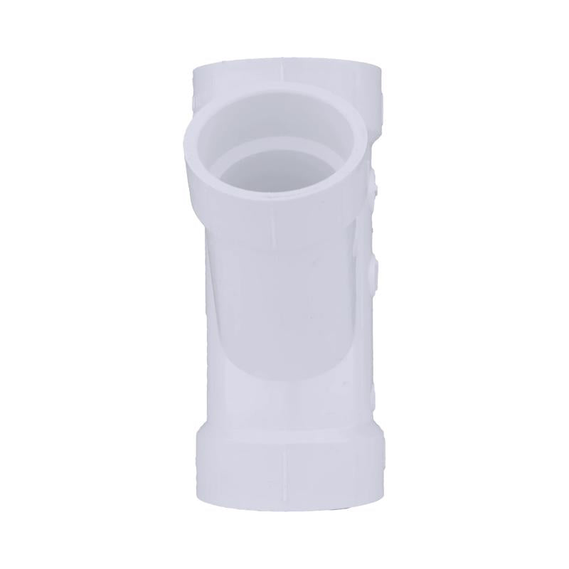 Charlotte Pipe Schedule 40 2 in. Hub X 2 in. D Hub PVC Double Wye
