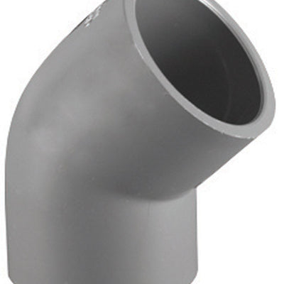 Charlotte Pipe Schedule 80 1-1/4 in. Slip X 1-1/4 in. D Slip PVC 45 Degree Elbow