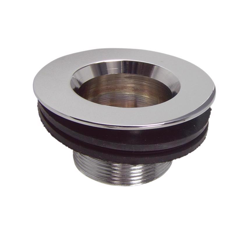 Danco 2-3/4 in. D Chrome Silver Brass Drain Strainer