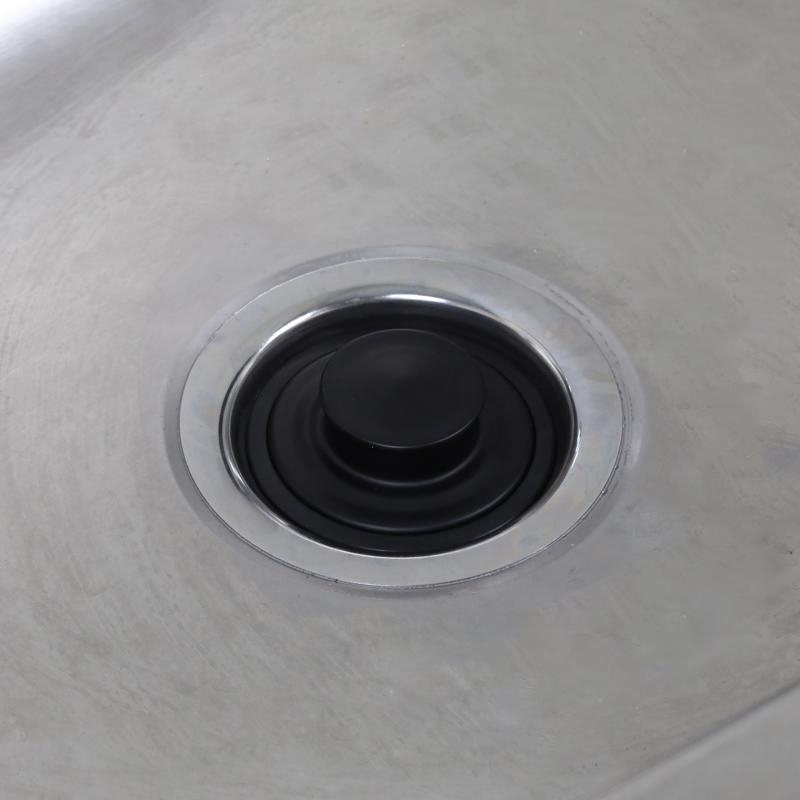 Danco Garbage Disposal Stopper Matte Black Stainless Steel