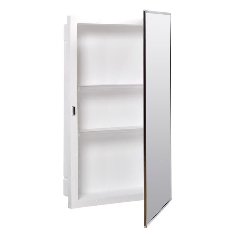 Zenna Home 26.13 in. H X 16.13 in. W X 4-1/2 in. D Rectangle Medicine Cabinet/Mirror