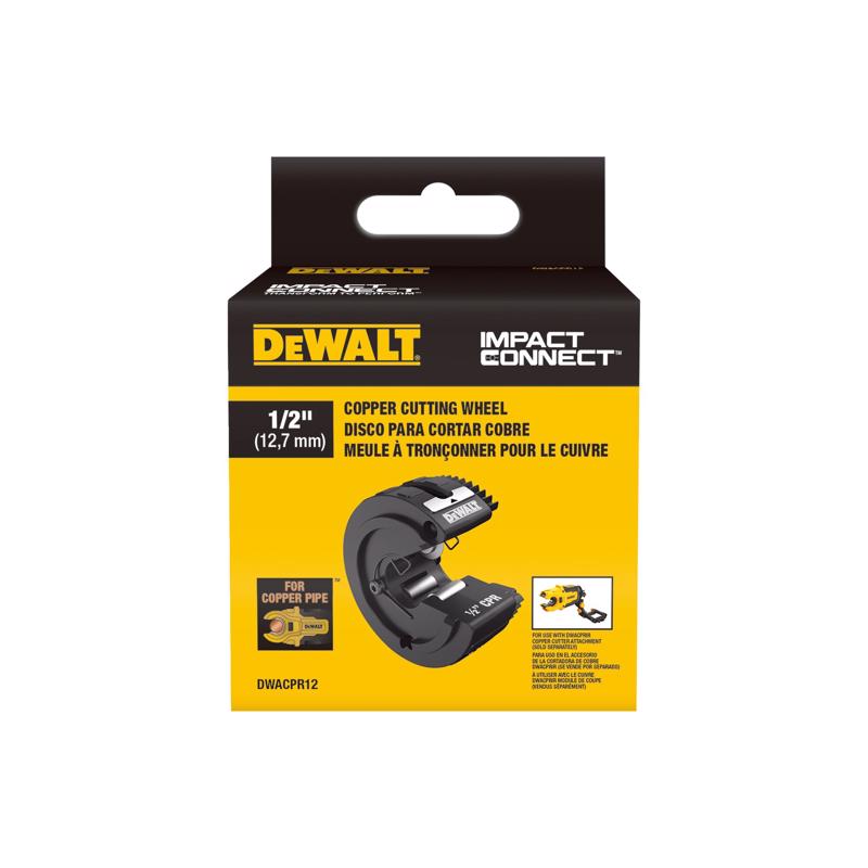 DeWalt Impact Connect 1/2 in. Replacement Tube Cutter Wheel Black