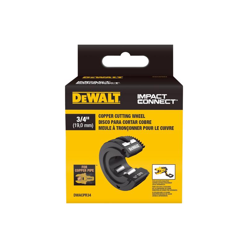 DeWalt Impact Connect 3/4 in. Replacement Tube Cutter Wheel Black