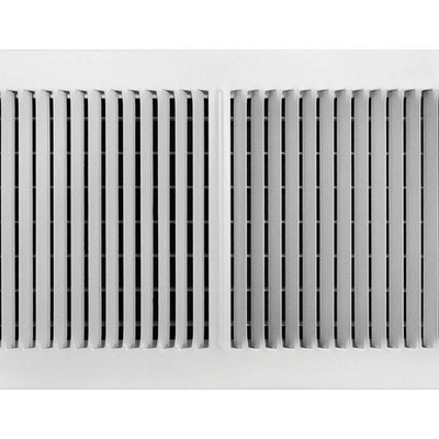 Tru Aire 8 in. H X 14 in. W 2-Way Powder Coat White Steel Wall/Ceiling Register