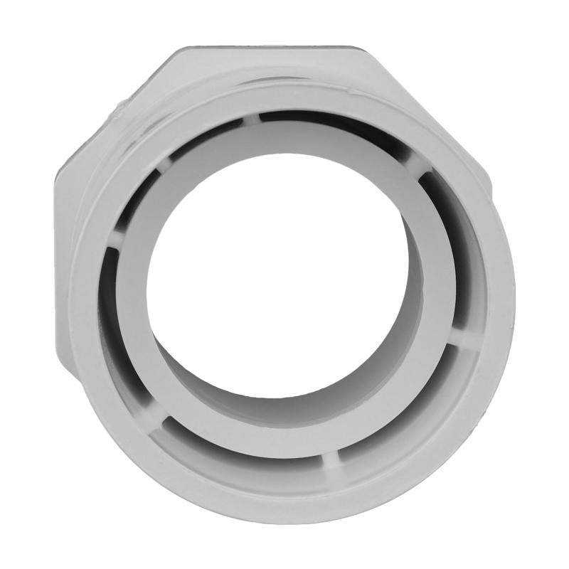 Charlotte Pipe Schedule 40 3 in. Spigot X 2 in. D Slip PVC Reducing Bushing