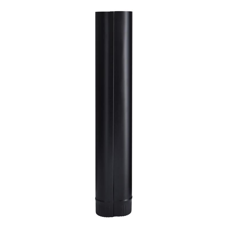 Imperial 4 in. D X 24 in. L Steel Stove Pipe