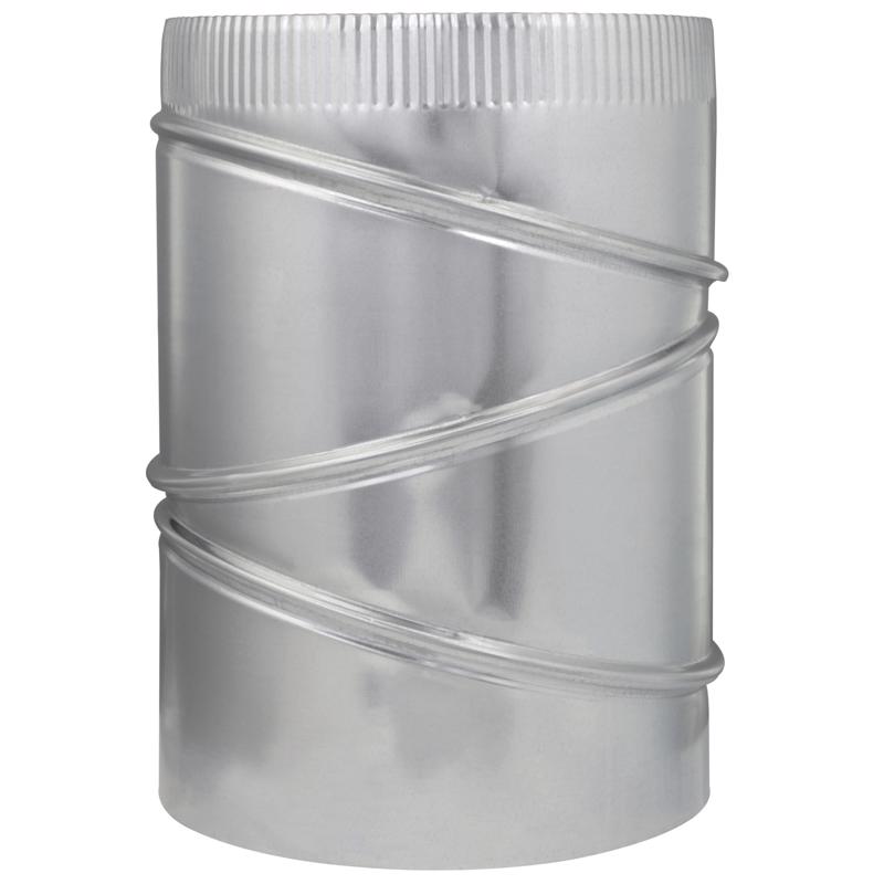Imperial 10 in. D X 10 in. D Adjustable 90 deg Galvanized Steel Stove Pipe Elbow