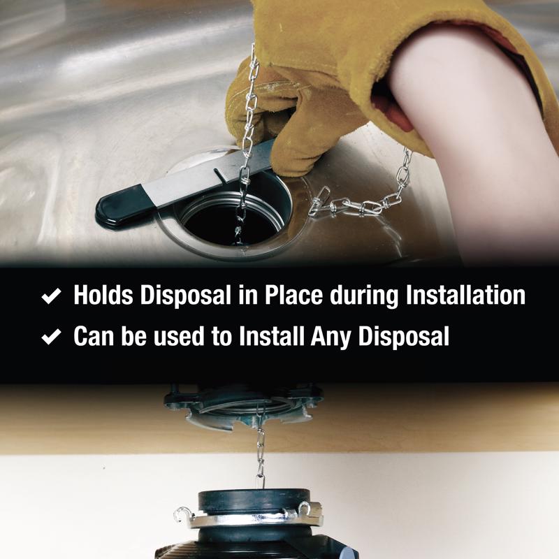 Danco Garbage Disposal Installation Tool Stainless Steel Stainless Steel