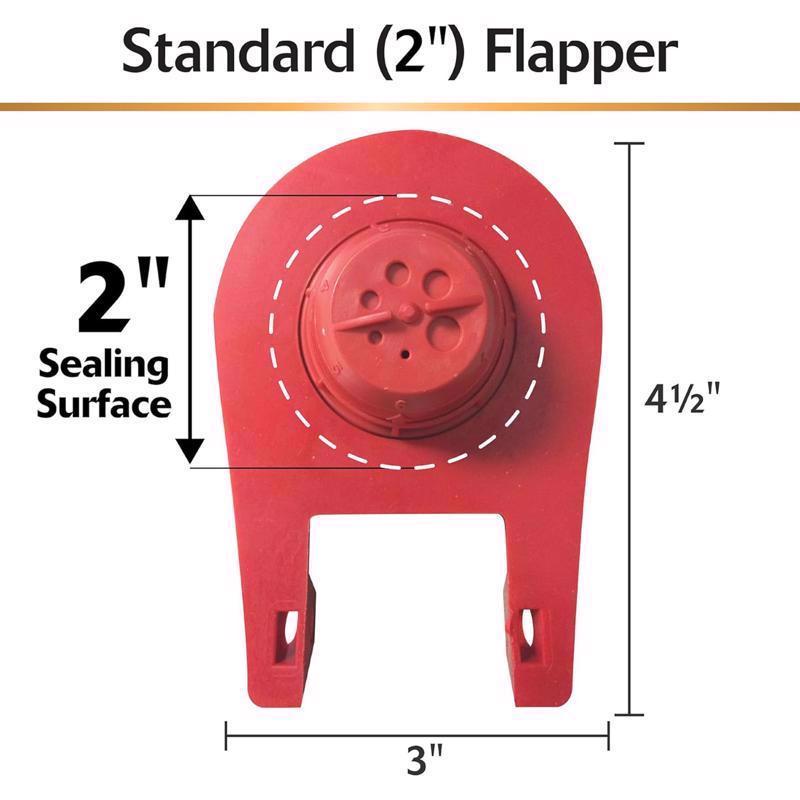 Korky 2X Long Life Universal Complete 2-Inch Toilet Repair Kit