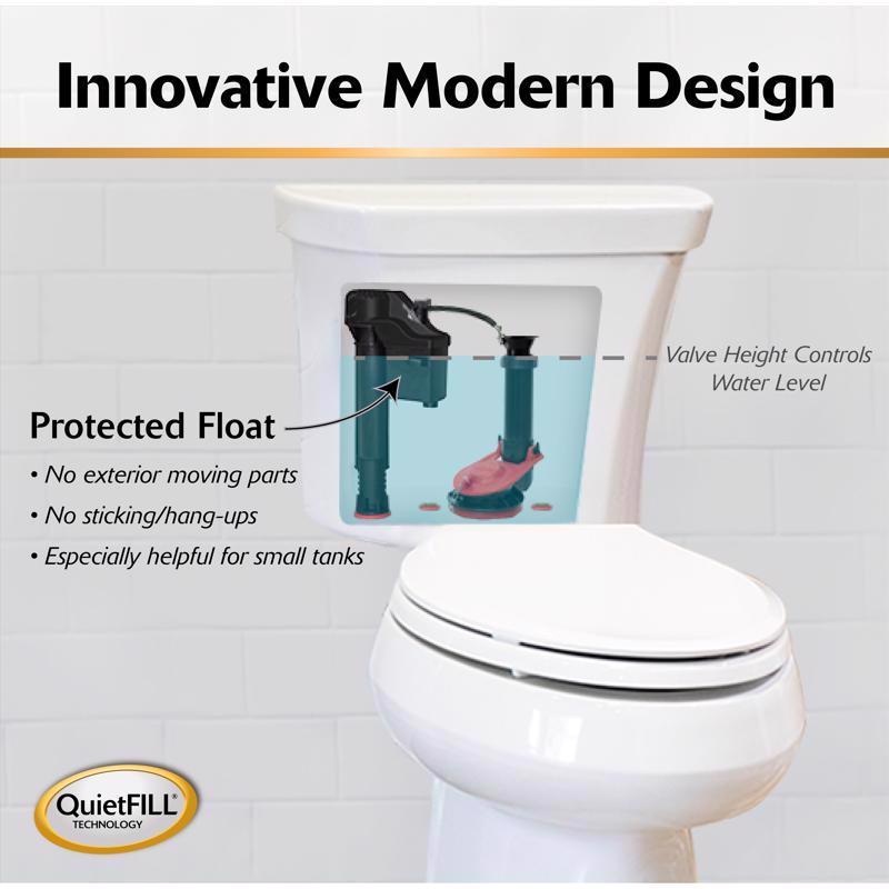 Korky 2X Long Life Universal Complete 2-Inch Toilet Repair Kit