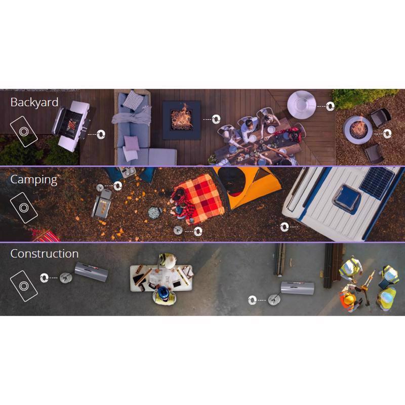 EchoCheck Bluetooth Compatible Black Propane Tank Sensor