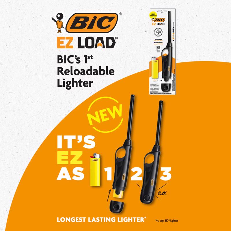 BIC Ez Load Multi-Purpose Lighter