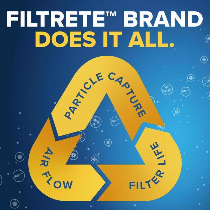 Filtrete 16 in. W X 20 in. H X 4 in. Polypropylene 1550 MPR Pleated Air Filter