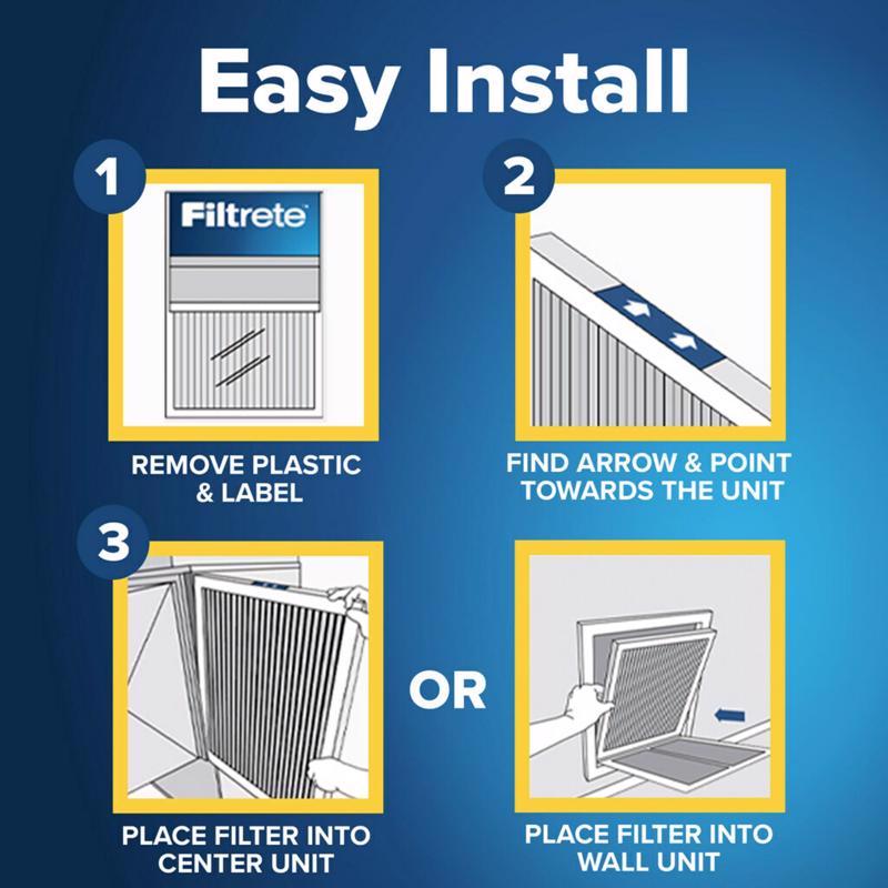 Filtrete 20 in. W X 22 in. H X 1 in. Polypropylene 700 MPR Pleated Air Filter