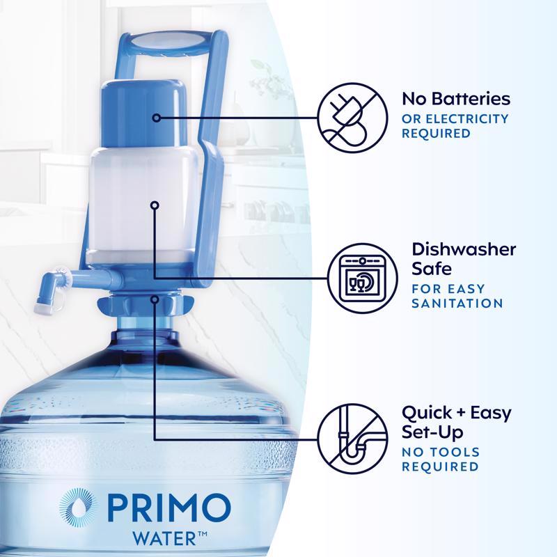 Primo Water 3 - 5 gal White Portable Water Dispenser BPA Free Plastic