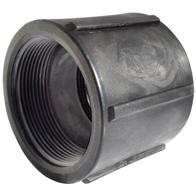 Green Leaf Polypropylene 3/4 in. D X 3/4 in. D Coupling