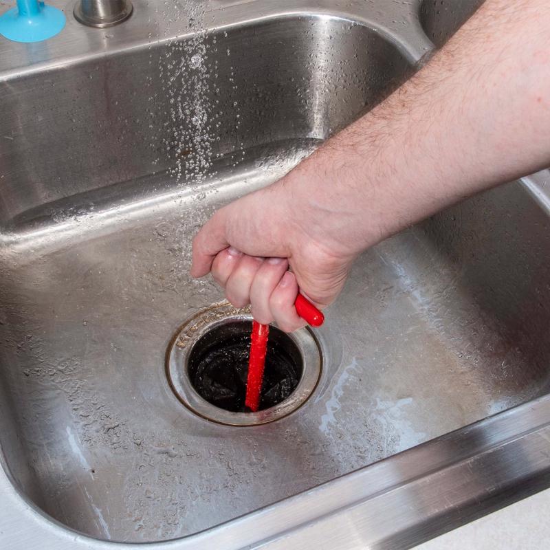 Superior Tool Garbage Disposal Wrench Black/Red