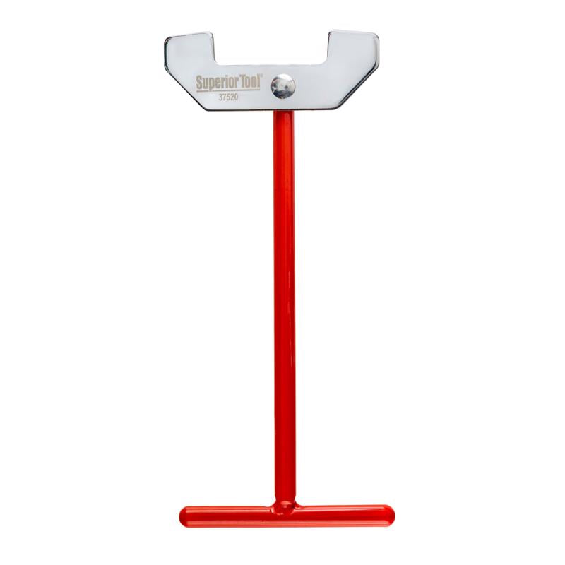 Superior Tool Garbage Disposal Wrench Black/Red
