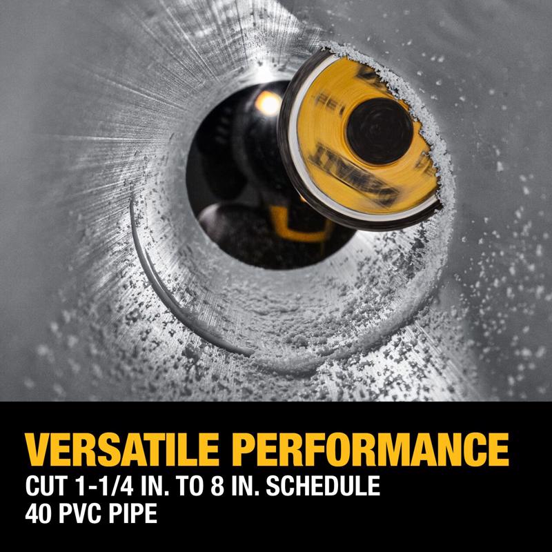 DeWalt Impact Connect PVC Pipe Cutter Black