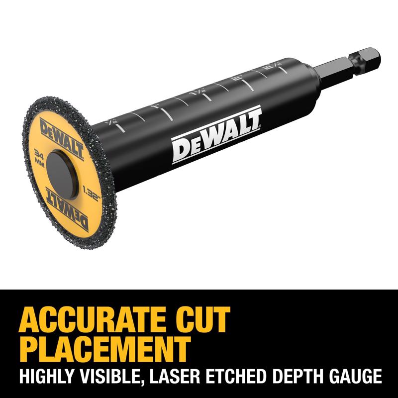 DeWalt Impact Connect PVC Pipe Cutter Black