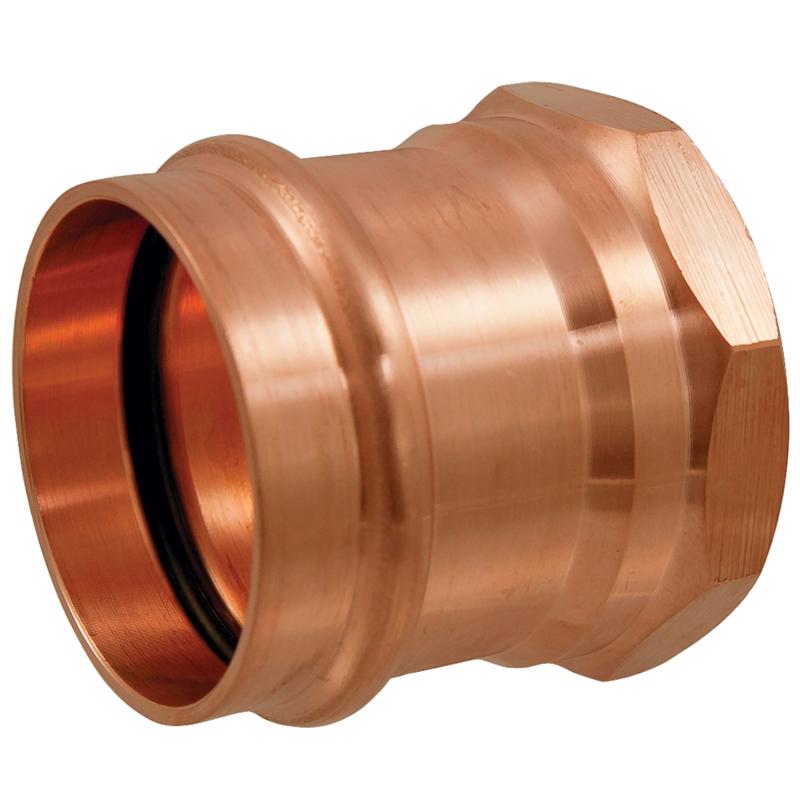 NIBCO 1-1/4 in. Press X 1-1/4 in. D FIP Wrought Copper Adapter