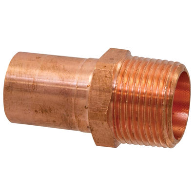 NIBCO 1 in. FTG X 1 in. D MIP Wrought Copper Adapter Coupling