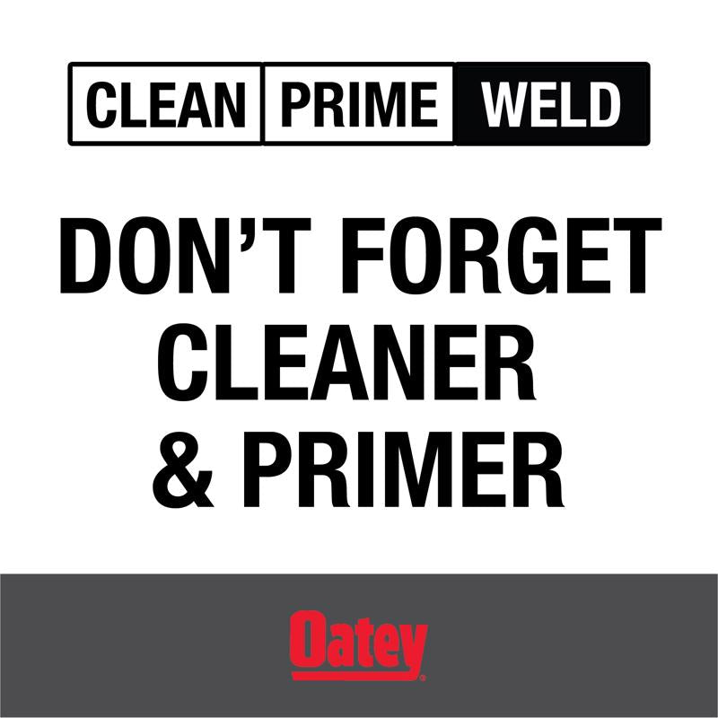 Oatey Gray Cement For PVC 16 oz