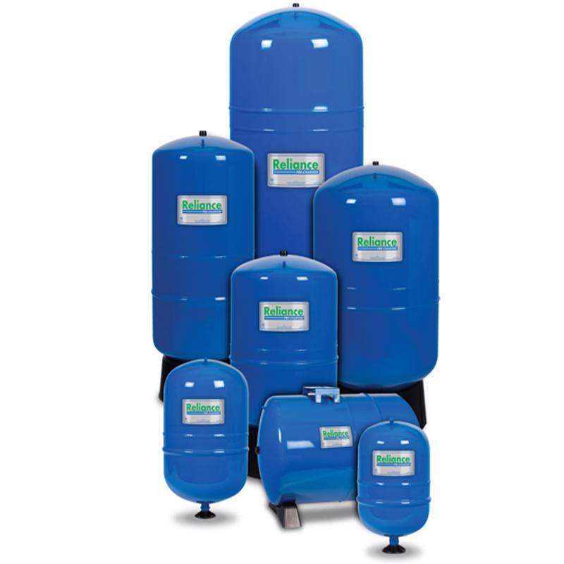 Reliance Water Systems 14 gal Pre-Charged Horizontal Well Tank