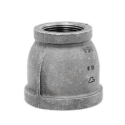 Anvil 3/4 in. FPT X 1/4 in. D FPT Black Malleable Iron Reducing Coupling