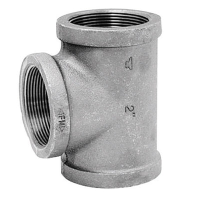 Anvil 1/8 in. FPT X 1/8 in. D FPT 1/8 in. D FPT Black Malleable Iron Reducing Tee