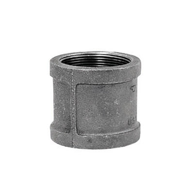 Anvil 1/8 in. FPT X 1/8 in. D FPT Black Malleable Iron Coupling