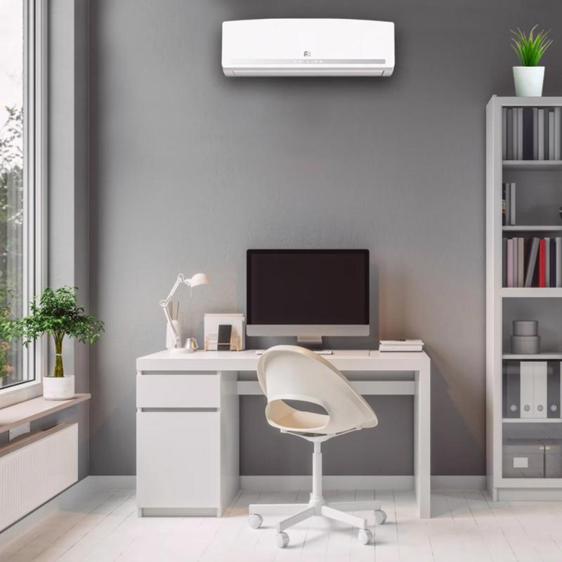 Perfect Aire 4th Generation 1 Zone 24000 BTU 22.5 SEER Quick Connect Mini Split Air Conditioner & He
