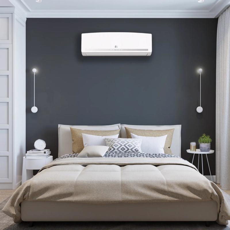 Perfect Aire 4th Generation 1 Zone 24000 BTU 22.5 SEER Quick Connect Mini Split Air Conditioner & He