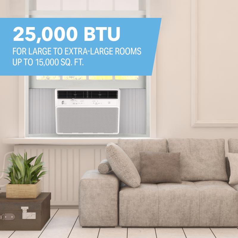 Perfect Aire 25000 BTU 230 V Window Air Conditioner w/Remote 1500 sq ft