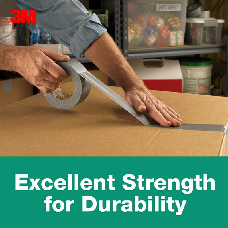 3M Heavy Duty 1.88 in. W X 45 yd L Gray Duct Tape