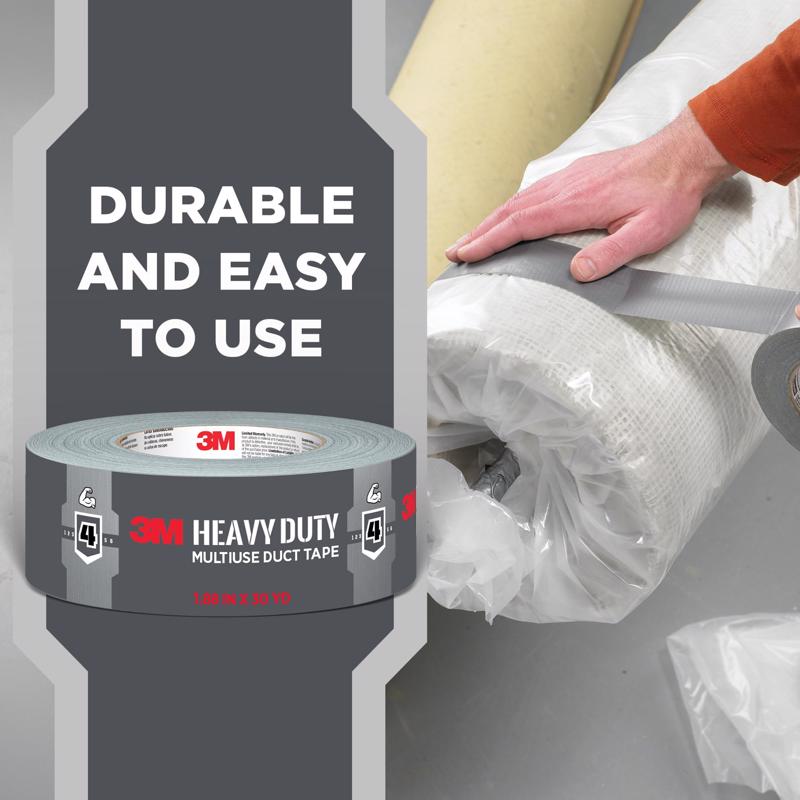 3M 1.88 in. W X 20 yd L Gray Heavy Duty Duct Tape