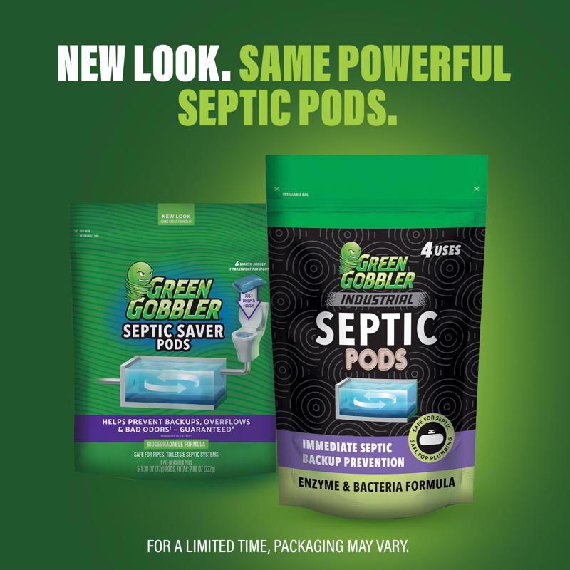 Green Gobbler Pods Septic System Digester 5.2 oz