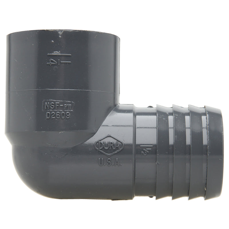 Boshart Industries 1-1/2 in. FTG in. X 1-1/4 in. D FTG PVC 90 Degree Reducing Elbow