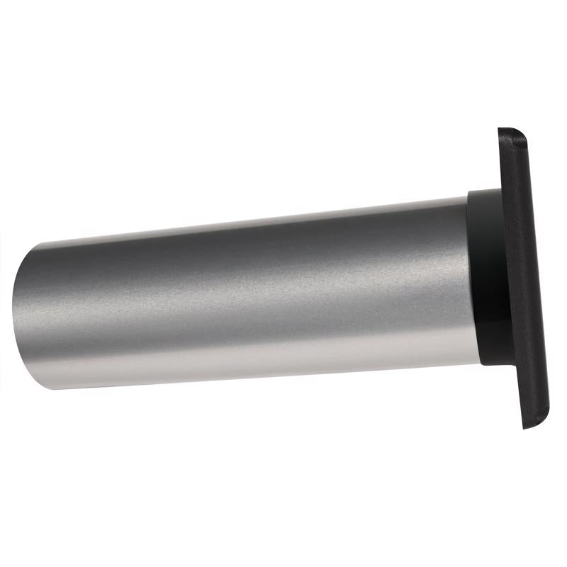Deflect-O 11 in. L X 4 in. D Black/Silver Aluminum/Plastic Dryer Vent Kit