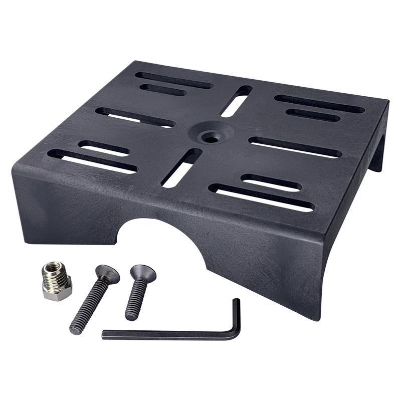 Global Water Solutions Thermoplastic Black 2 in. Pump Mount Deck Kit