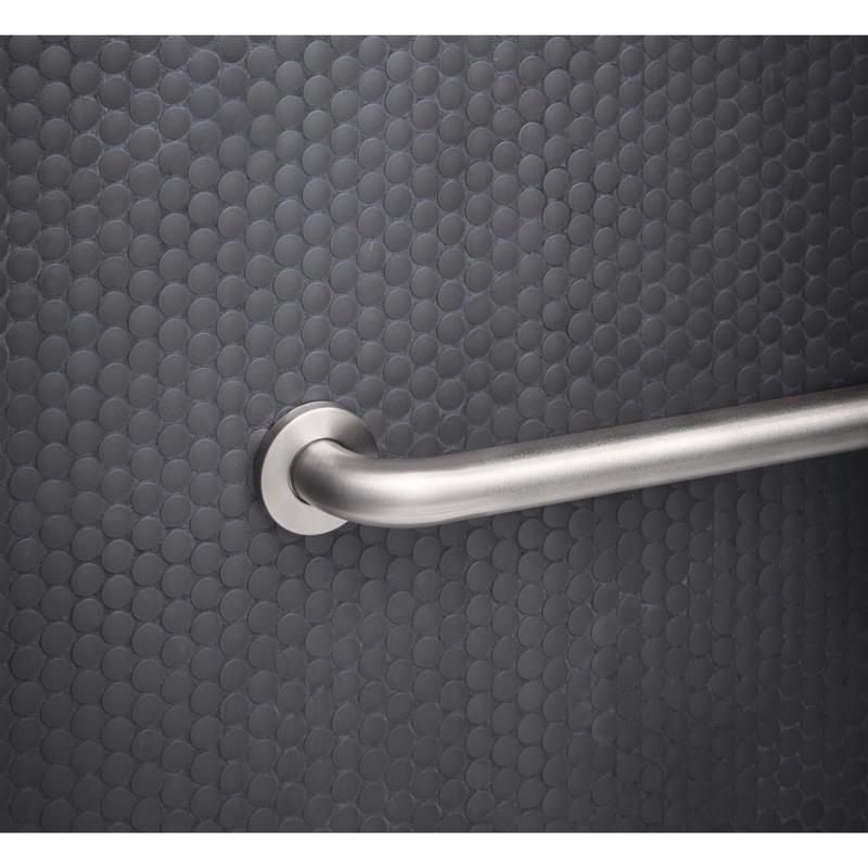 Oakbrook Collection 16 in. L ADA Compliant Stainless Steel Stainless Steel Grab Bar