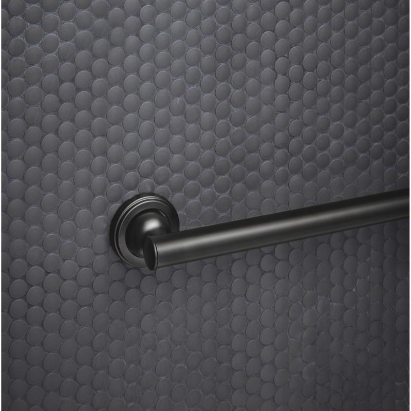 Oakbrook Collection 10.5 in. L ADA Compliant Stainless Steel Grab Bar
