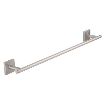 Oakbrook Collection Brushed Nickel Towel Bar 24 in. L Die Cast Zinc