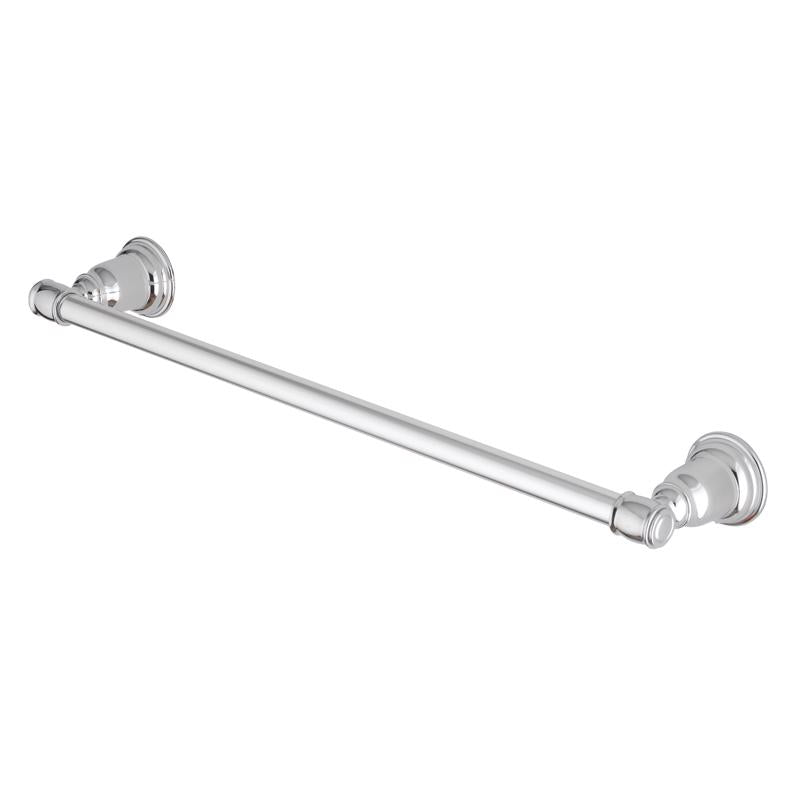 Oakbrook Collection Chrome Towel Bar 18 in. L Die Cast Zinc